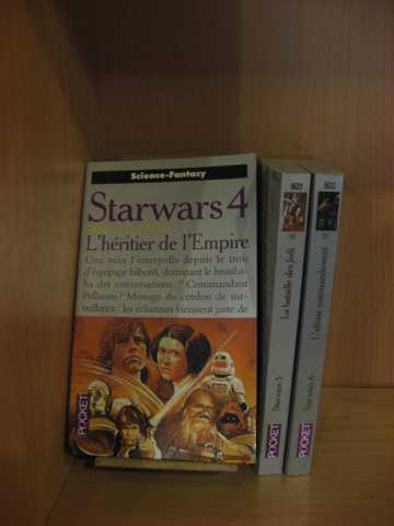 Zahn Timothy, La croisade noire du jedi fou 1, 2 & 3 - L'h&eacute;ritier de l'empire ; La bataille des jedi ; L'ultime commandement