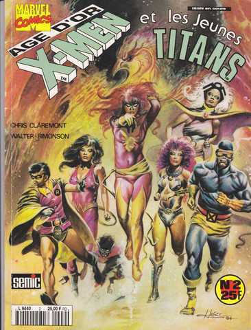 Claremont Chris & Simonson Walter, Les x-men et les Jeunes Titans