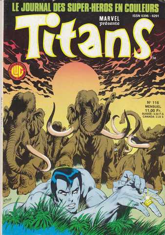 Collectif, titans n116