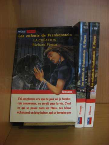 Pierce Richard, Les enfants de frankenstein 1, 2 & 3 - La creation ; La revanche & La mal&eacute;diction