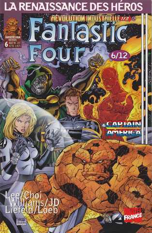 Collectif, La renaissance des heros n06 - fantastic four & Captain America