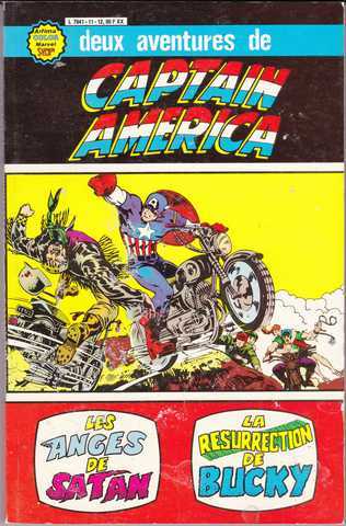 Collectif, Captain america Album n11 -Les anges de Satan &  La rsurrection de Bucky