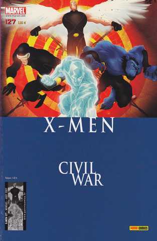 Collectif, X-men n127 - Civil war - Collector Edition