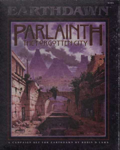 Collectif, earthdawn - Parlainth The forgotten city