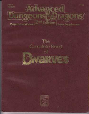 Collectif, Advanced Dungeons & Dragons - The complete book of Dwarves