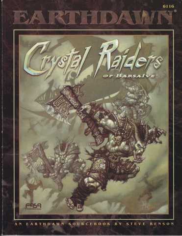 Collectif, earthdawn - Crystal raiders of Barsaive