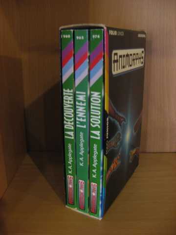 Applegate K.a., Coffret Animorphs - La  dcouverte ; L'ennemi & La solution 