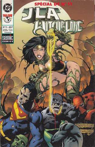 Collectif, Spcial DC n11 - JLA / Witchblade