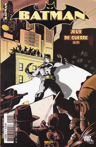 Collectif, Batman n06 - jeux de guerre (1/7)