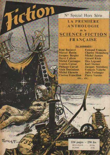 Collectif, Fiction Spcial n01 - La premire anthologie de la science-fiction franaise