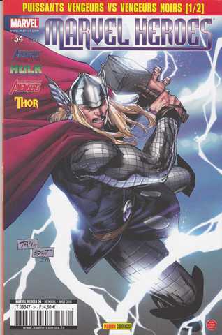 Collectif, marvel heroes n34 - Puissants/Noirs 1/2