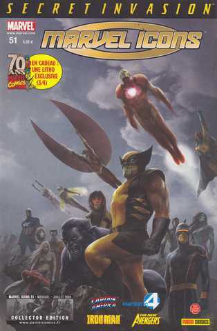 Collectif, marvel icons n51 - L'empire (4) - Collector edition