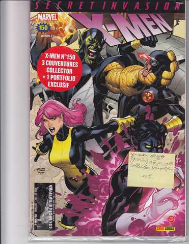 Collectif, X-men n150 - L'autre - Collector Edition 3/3  avec portfolio