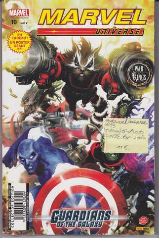 Collectif, Marvel Universe n19 - War of Kings 2/7 + Poster - Collector Edition