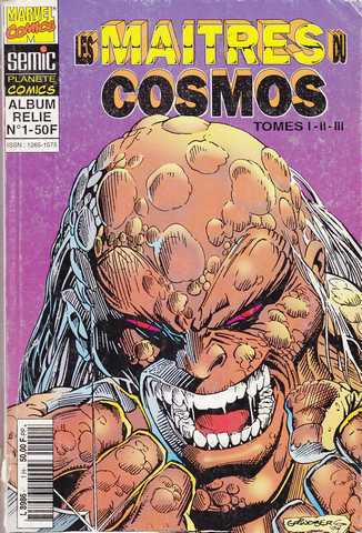 Collectif, Album planete comics n1 - les maitres du cosmos 1, 2 & 3