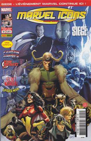 Collectif, Marvel icons hors-srie n20 - Siege