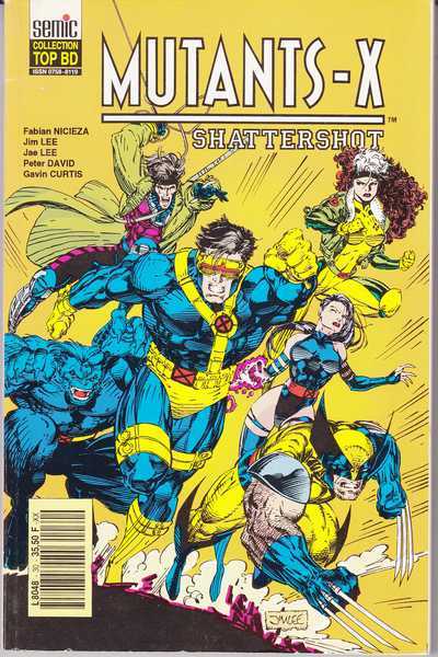 Collectif, Mutants-X shattershot