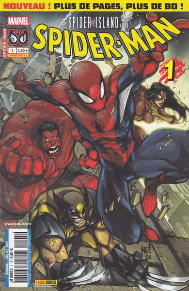 Collectif, Spider-man n01 - Spider-island 1/4