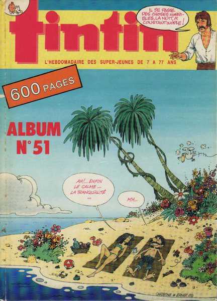 Collectif, Album du journal de tintin n51