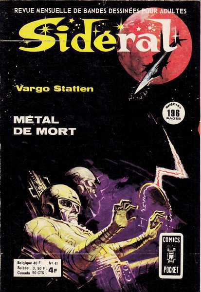 Collectif, Sidral n41 - Mtal de mort (Vargo Statten)