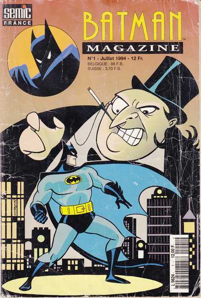 Collectif, Batman magazine n01