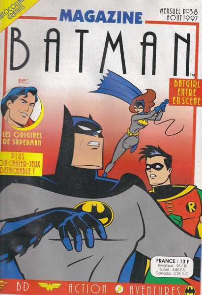 Collectif, Batman magazine n38