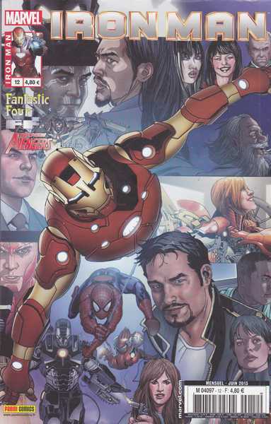 Collectif, Iron man n12 - Foncer