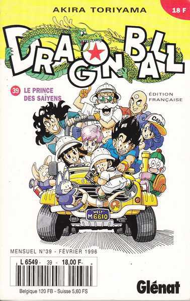 Toriyama Akira, Dragon Ball 39 - Le prince des Sayens