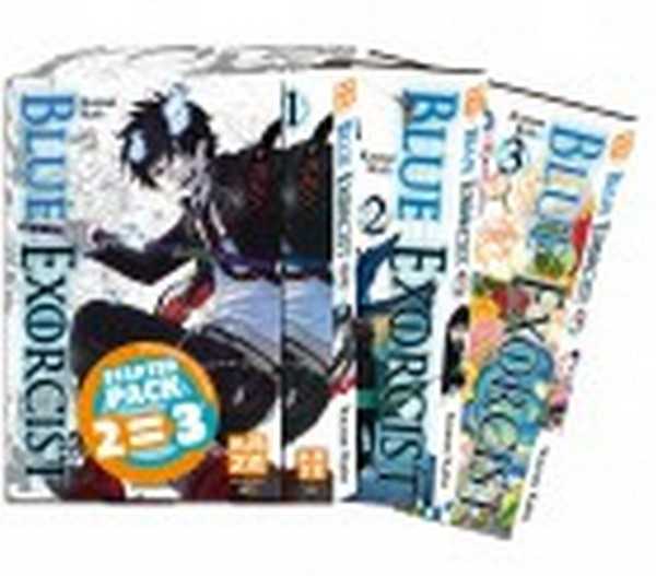 Kato Kazue, Blue exorcist pack 3 vol - tome 1  3