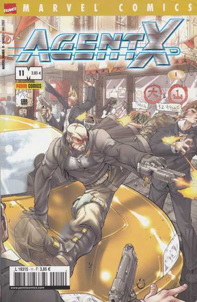 Collectif, Marvel manga n11 - Agent X (1)