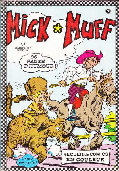 Collectif, Mick Muff spcial n62 - Recueil de Comics en couleur
