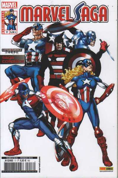 Collectif, marvel saga n17 - Le corps des Captain America