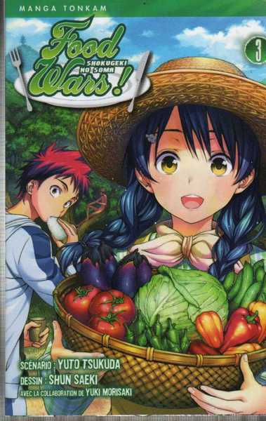 Tsukuda & Saeki, Food Wars ! 3
