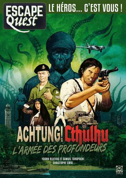 Collectif, Escape Quest 11 - Achtung! Cthulhu, l'arme des profondeurs