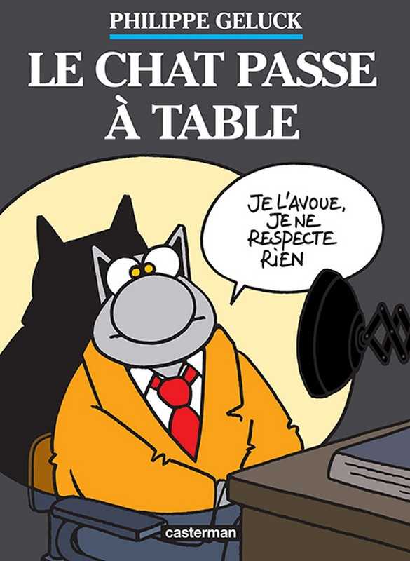 Geluck, Le Chat - T19 - Le Chat Passe A Table - Coffret 2 Volumes
