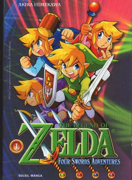 Himekawa-a, The Legend Of Zelda - T01 - The Legend Of Z Elda T08 - Four Swords Adventures 1