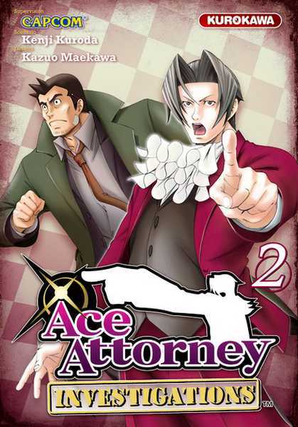 Kuroda/maekawa, Ace Attorney Investigations - Tome 2 - Vol0 2