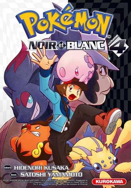 Kusaka/yamamoto, Pokemon Noir Et Blanc - Tome 4 - Vol04