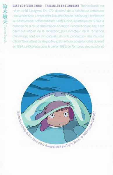 Toshio Suzuki, Dans Le Studio Ghibli - Travailler En S'amu