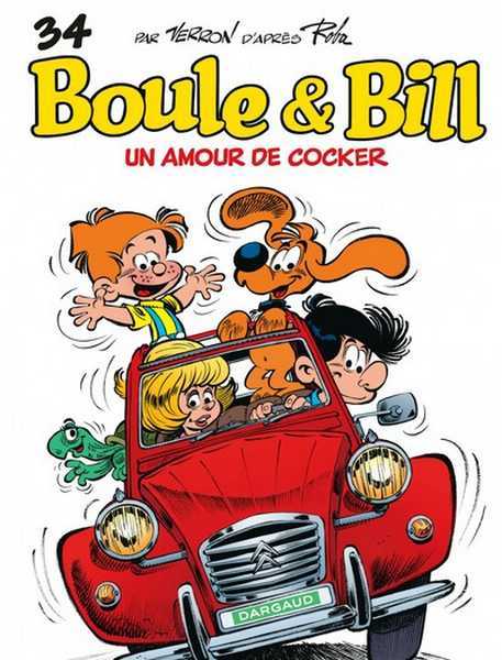 Aranega Diego/cric, Boule & Bill - Tome 34 - Un Amour De Cocker