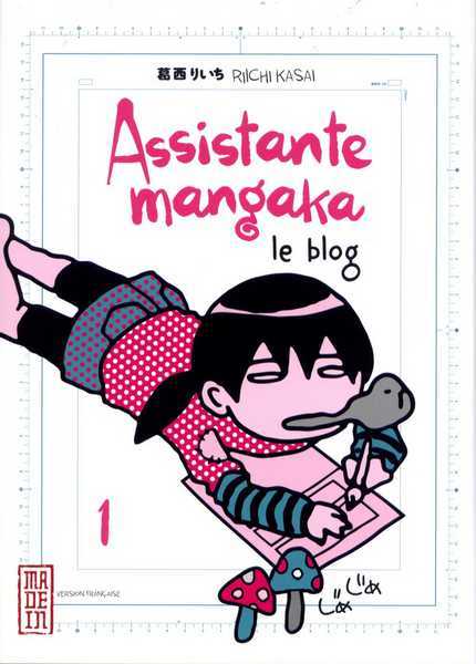 Riichi Kasai, Assistante Mangaka Le Blog T1 