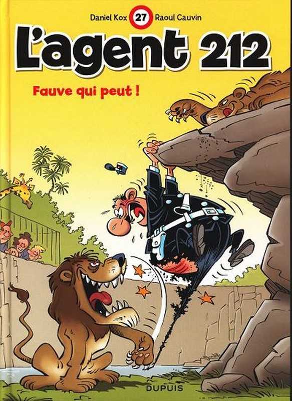 Cauvin/kox, L'agent 212 - Tome 27 - Fauve Qui Peut !