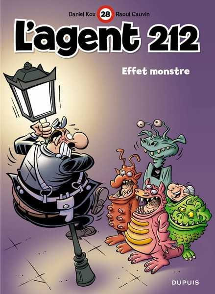 Cauvin/kox, L'agent 212 - Tome 28 - Effet Monstre 