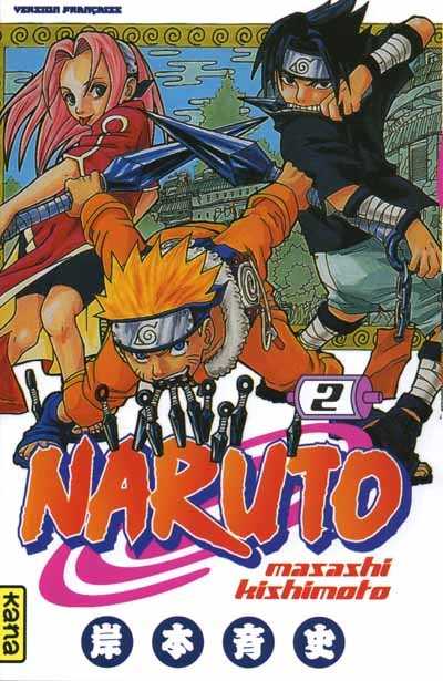 Masashi Kishimoto, Naruto - Tome 2 Avec Sticker Euro 