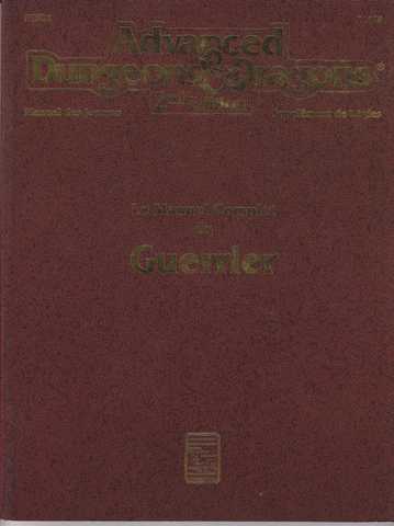 Advanced Dungeons & Dragons - Le manuel complet du guerrier