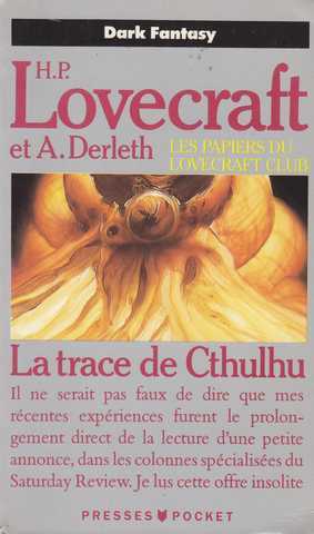 Lovecraft H.p. & Derleth August, La trace de cthulhu