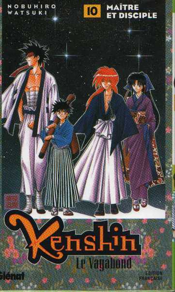 Watsuki Nobuhiro, Kenshin le vagabond 10 - matre et disciple