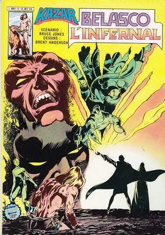 Jones Bruce & Anderson Brent, Ka-zar n05 - belasco l'infernal