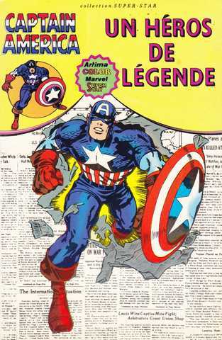 Collectif, Captain America - Un heros de lgende