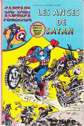 Collectif, Captain america Album - Les anges de Satan